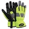 Viswerx Hi-Vis Mechanic Glove-Elastic Wrist & Open Cuff XL 127-11033 - alternate 2